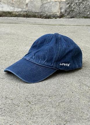 Levi's джинсова кепка з деніму