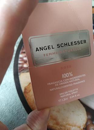 Фирменный пробник angel schlesser femme natelle