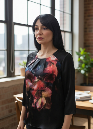 442. стильная качественная блузка класса люкс уникального британского бренда ted baker