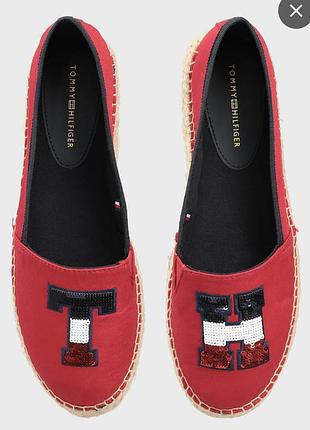 Еспадрильї мокасіни  tommy  hilfiger