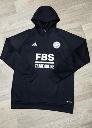 Мужская спортивная кофта-худи adidas размер l чёрный