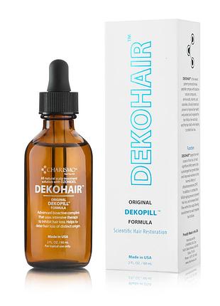 Charismo dekohair dekopill інноваційний лосьйон для стимулювання росту волосся та боротьби з його випадінням.