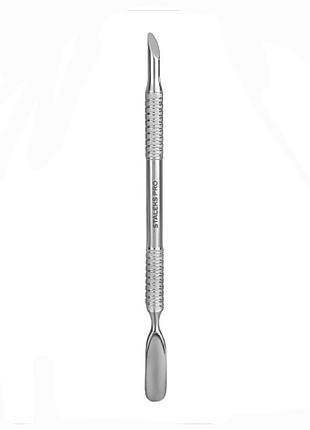 Лопатка маникюрная сталекс staleks pro expert 90 type 2 скошенный пушер+широкий закругленный пушер pe 90/2