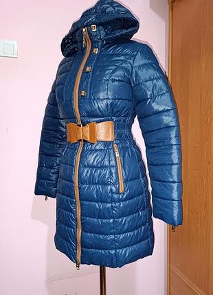 Подовжена куртка пуховик