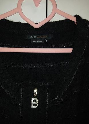 Кардиган жакетик на молнии шерсть стиль шанель