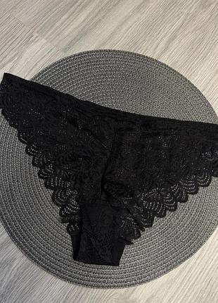 Мережевні трусики чорні
