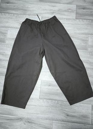 Супер широкі коричневі шоколадні штани asos design унісекс чоловічі жіночі штани юбка очень широкие штаны юбка asos design унисекс женские мужские