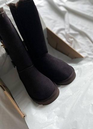 Ugg bailey button triplet ii plum 10