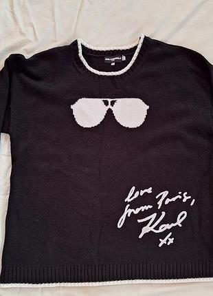 Брендовий светр karl lagerfeld