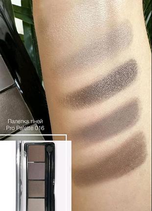 Палитра теней для век от topface, туречева