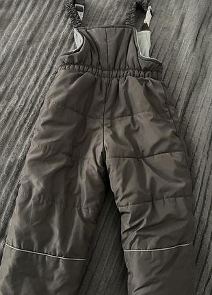 Штани-комбінезон зимові 98