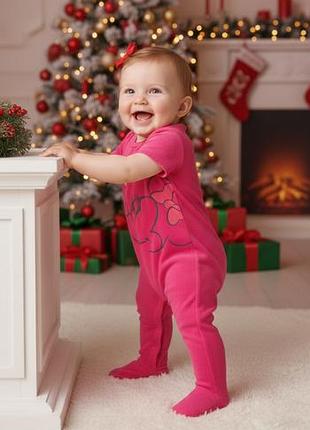 Велюровый человечек на 3 месяца минные маус