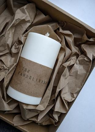 Класична свічка циліндр з соєвого воску