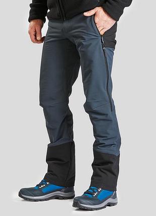 Мужские штаны quechua sh520 x-warm водоотталкивающие (xl-xxl)