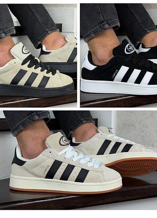 Мужские зимние кроссовки adidas campus