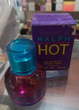 Ralph lauren hot туалетная вода для женщин оригинал 30мл