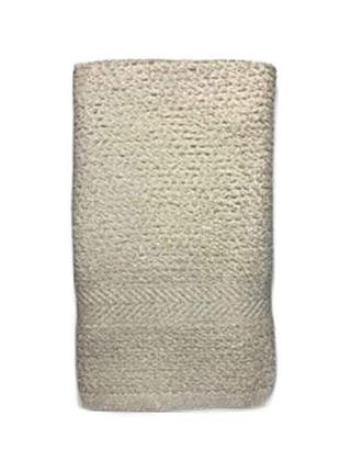 Полотенце 40*75 450 кремовый махровый арт 2702 тм опттурко