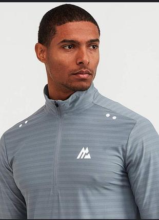 Лонгслив montirex draft quiarter zip t-shirt мужской спортивный xl
