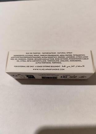 Пробniк vilhelm parfumerie sun cities original 2 мл 3