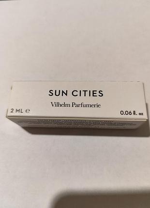 Пробniк vilhelm parfumerie sun cities original 2 мл