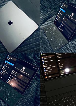 Ipad pro 12.9 2020 128gb wi-fi space gray (my2h2) + чохол клавіатура smart keyboard