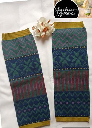 Gudrun sjödén, бохо, этика, авангард,  гетры хлопок/шерсть