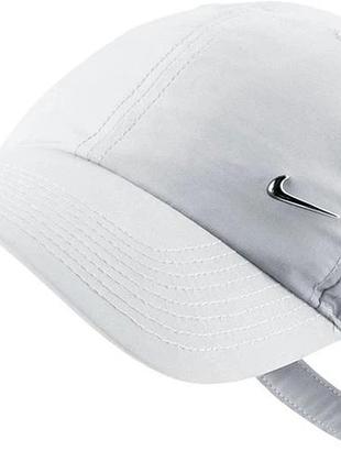 Біла кепка кепка nike u nsw cap спортивна кепка
