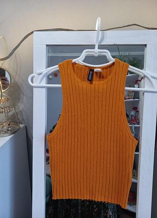 Топ укороченный, демисезон, смешанный состав,h &amp; m