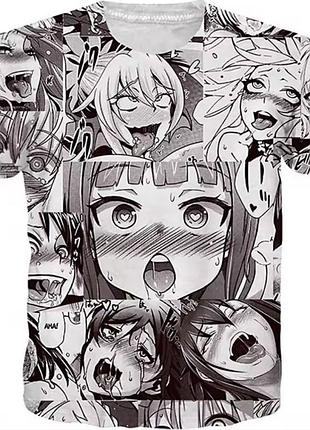 Футболка с аниме принтом