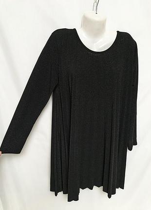 Сукня жіноча плісе люрекс xl/xxl/42/44