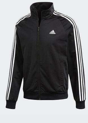 Adidas чорна спортивна кофта олімпійка розмір s