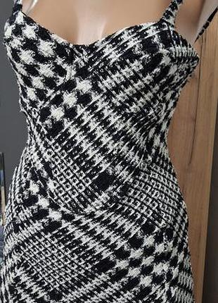 Платье сарафан твид 2