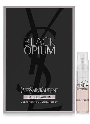 Yves saint laurent black opium парфюмированная вода (пробник)