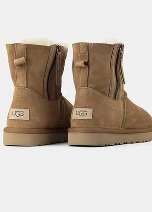 Жіночі уггі ugg classic mini double zip 38 (24см.)