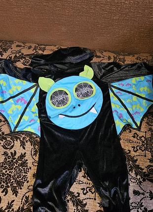 Новогодний костюм летающая мышка. глаза меняются. 2-3 года