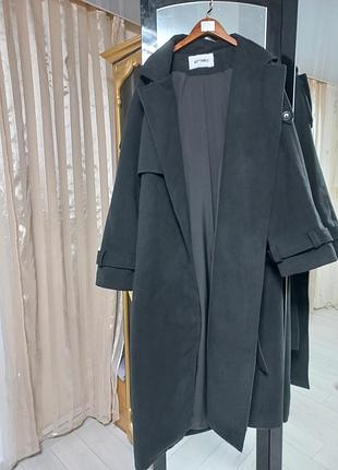 Пальто новое, макси, осень-теплая зима