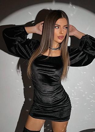 Оксамитова сукня 7