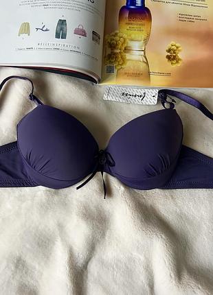 Бюстгальтер 70а пурпурного (темно-фіолетового) колір