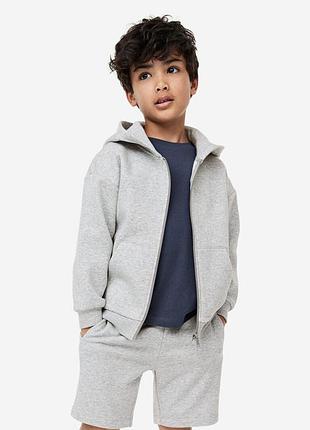 Теплые толстовки худи на молнии для мальчиков от h&amp;m