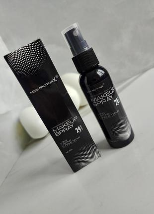 Спрей для фіксації макіяжу miss factorx professional make up makeup spray