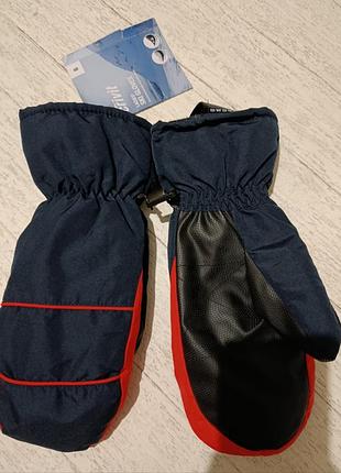 Новые зимние варежки crivit немечки, на флисе. размер - 7,5