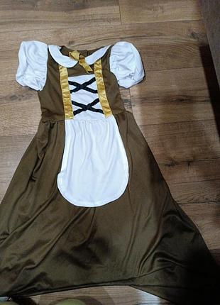 Карнавальный костюм викторианский средневековья горькая ничевина фирмы амскан на 6-8 лет