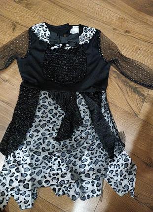 Карнавальное платье кот киса котик леопард