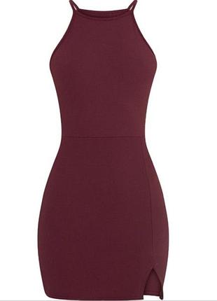 Новое брендовое красивое мини платье платье с размером