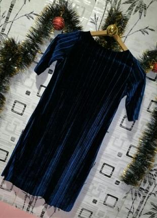 Нарядное платье вилюр на стройняшку или подростка2 фото