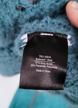 Стильный пушистый свитер 6