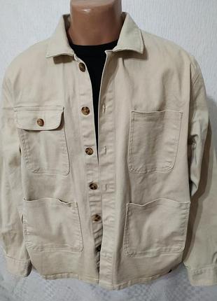 Ветровка - рубашка коттоновая мужская верхняя рубашка от urban threads