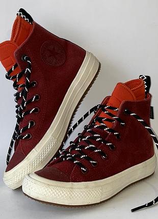 Кеды converse chuck taylor all star waterproof 37,5 (24 см) оригинал утепленные