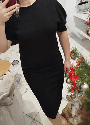 Сукня zara з абстракцією  набитим візерунком