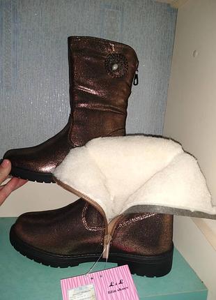 Шикарні сапожки фірми lilin всередині овчинка акція